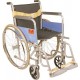 Vissco Invalid Folding Wheel Chair with Spoke Wheels - Universal (Regular) - 0971