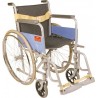 Vissco Invalid Folding Wheel Chair with Spoke Wheels - Universal (Regular) - 0971